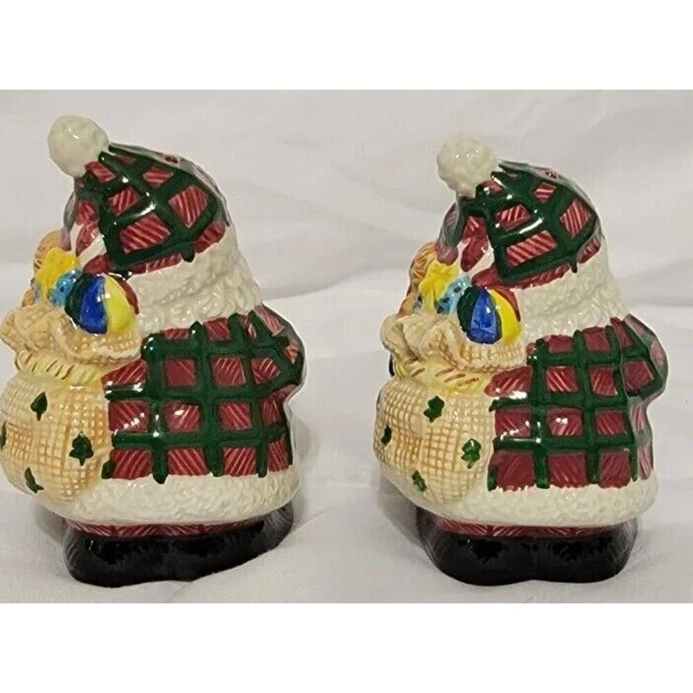 Christmas Santa Salt and‎ Pepper Shakers Classic Solutions Jay Import 4" - Picture 3 of 16